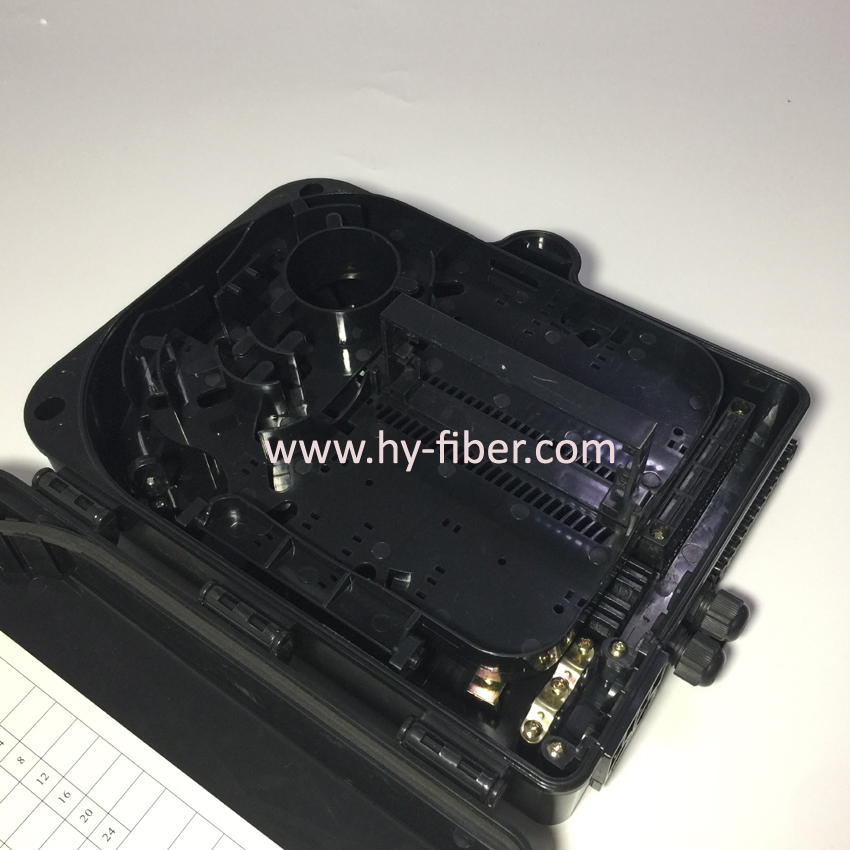 HY-20-T24C 24 port FTTH terminal box with 4 entrance